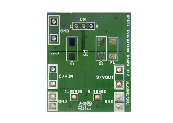 SLG59M1730C-EVB Embedded Solutions 1-Kanal Lastschalter Power Management Evaluierungsboard
