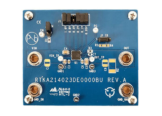 RTKA214023DE0000BU Embedded Solutions RAA214023 5,5V 2A Low Noise LDO Evaluierungsboard