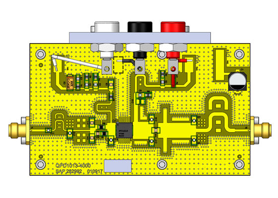 QPD1013EVB02 Eingebettete Lösungen 150W 65V Gleichspannung    2.7GHz GaN RF Transistor Evaluation Board