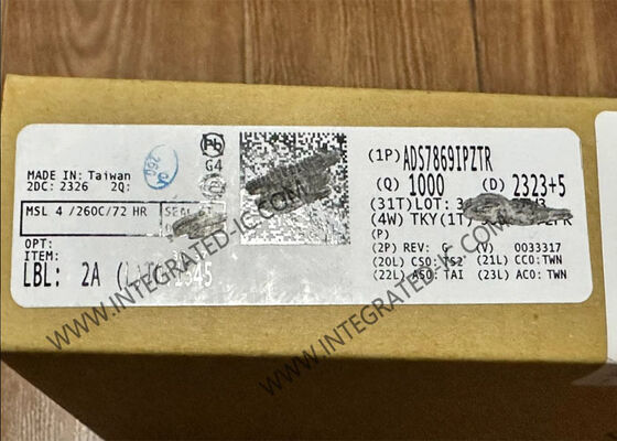 ADS7869IPZTR Integrierter Schaltkreislauf-Chip 12-Kanal-Analog-Motor-Steuerung Front-End mit 12-Bit-Auflösung und flexible digitale Schnittstelle TQFP100