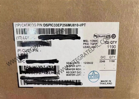 DSPIC33EP256MU810-I/PT Mikrocontroller MCU 60MIPS 16-Bit DSC mit Dual Motor Steuerung