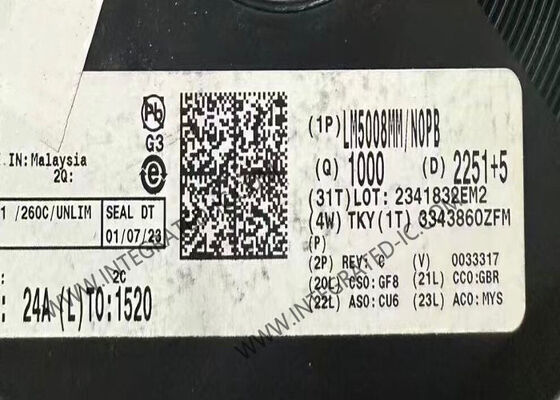 LM5008MM Integrierter Schaltkreis-Chip DC/DC Abwärts-Schaltregler mit 95V Eingangsspannung, 350mA Ausgangsstrom und konstanter Einschaltzeit