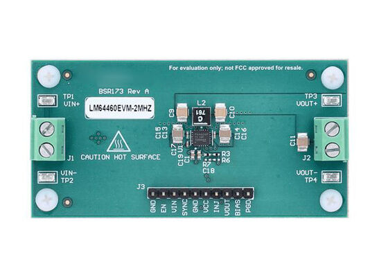 LM64460EVM-2MHZ Eingebettete Lösungen LM64460-Q1 Synchrone Step-Down-Wandler-Evaluierungsmodul