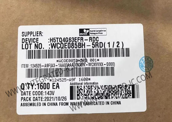 H5TQ4G63EFR-RDC 4Gbit DDR3 SDRAM Speicher-IC Chip mit 2133Mbps Datenübertragungsrate im FBGA-96 Gehäuse für Anwendungen mit hoher Dichte