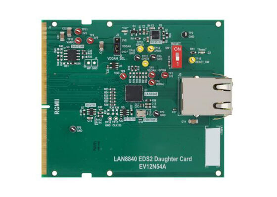 EV12N54A eingebettete Lösungen LAN8840 EDS2 Ethernet PHY Transceiver Tochterkarte