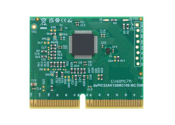 EV68M17A Embedded Solutions DSPIC33AK128MC106 Motorsteuerung Dual-Inline-Modul