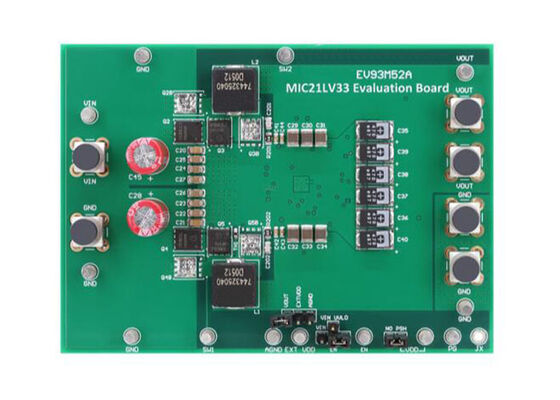 EV93M52A Embedded Solutions Evaluation Board für den synchronen Abwärtsregler MIC21LV33