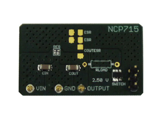 NCP715MXTBGEVB Embedded Solutions 50mA 6V bis 24V Linear-Spannungsregler Evaluierungskarte