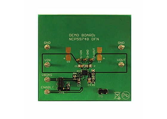 NCP59748MN1ADJTBGEVB Embedded Solutions 1,5V 1,5A Linear-Spannungsregler Evaluierungsboard