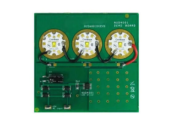 NUD4001DGEVB Eingebettete Lösungen Hochstrom 12V 500mA LED-Treiber-Bewertungsgremium