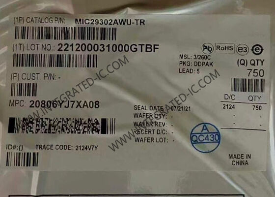 MIC29302AWU Integrierter Schaltkreis Chip LDO-Regler mit 3A Ausgangsstrom, schnellem Einschwingverhalten und einstellbarer Ausgangsspannung