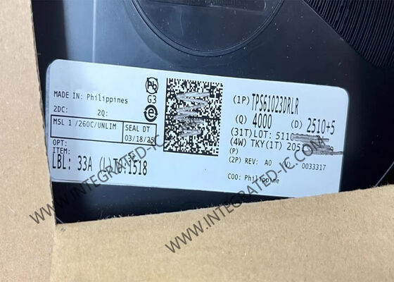 TPS61023DRLR Integrierter Schaltkreislauf Chip 3.7A Boost-Wandler mit 0,5 V Ultra-niedriger Eingangsspannung und synchroner Bedienung