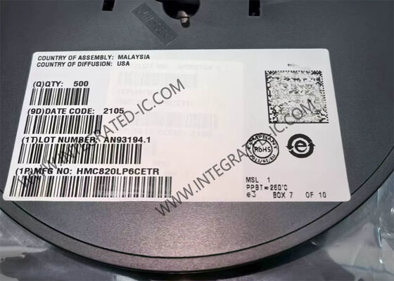 HMC820LP6CETR 5.1GHz Fractional-N PLL Frequenz-Synthesizer Integrierter Schaltkreislauf-Chip mit ultra-niedrigem Phasenlärm