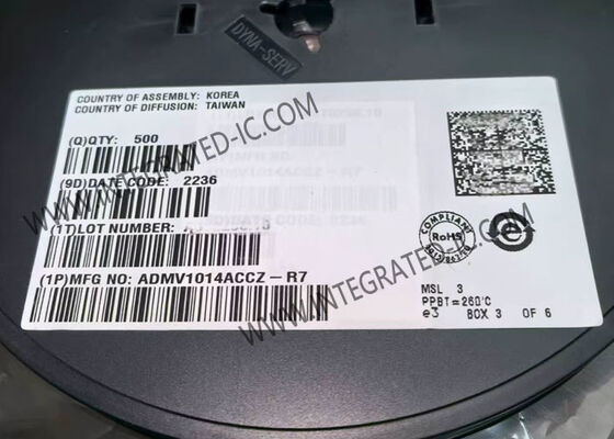 Integrierte Schaltkreis-Chip ADMV1014ACCZ 24 GHz-Mikrowellenunterwandler