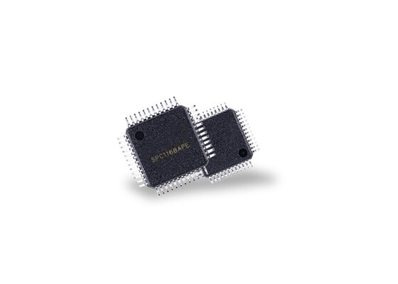 SPC1168APE Mikrocontroller MCU System-On-Chip mit 200 MHz, 64KB SRAM und 16 ADC-Kanälen