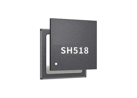 SH518 KI-Prozessor-Chip mit 0,8 TOPS KI-Rechenleistung für intelligente Bildung und Smart Home im QFN-128-Paket