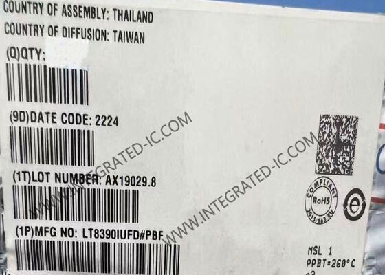 LT8390IUFD 60V 4 Schalter Buck Boost Controller IC Chip in QFN28 Paket