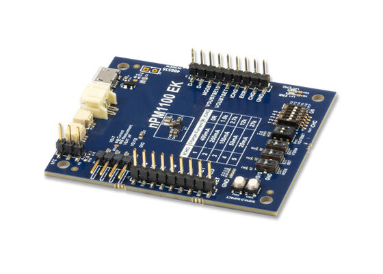 NPM1100-EK Eingebettete Lösungen Batterieladegerät Leistungsmanagement Evaluation Board