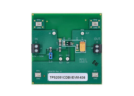 TPS2051CDBVEVM-636 Embedded Solutions TPS2051C USB-Stromverteilungsschalter-Evaluierungsmodul