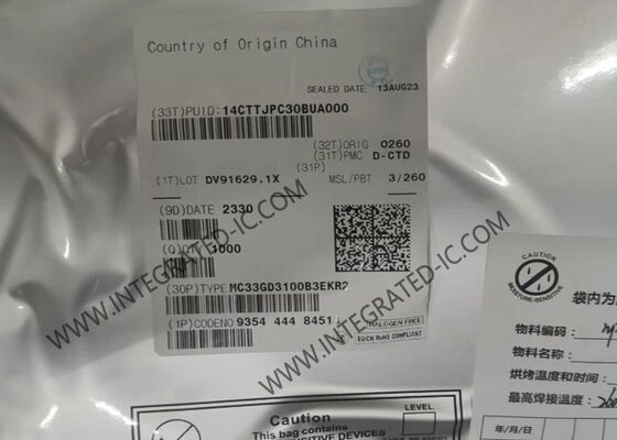 MC33GD3100B3EKR2 Einkanaliger Gate-Treiber in Automobilqualität mit 15A Spitzenstromausgang Integrierter Schaltkreis Chip