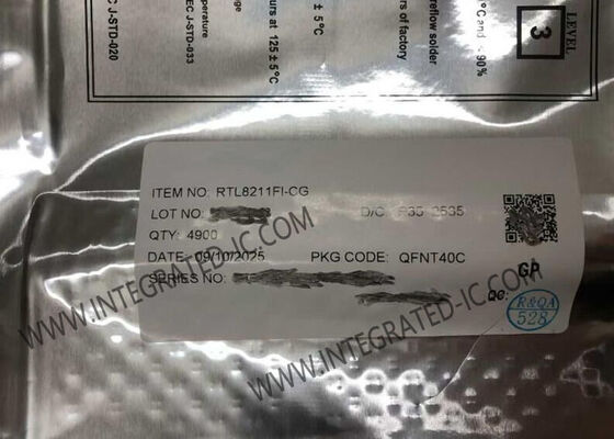 RTL8211FI-CG Ethernet IC 10/100/1000M Ethernet-Transceiver mit RGMII-Schnittstelle im QFN40-Paket