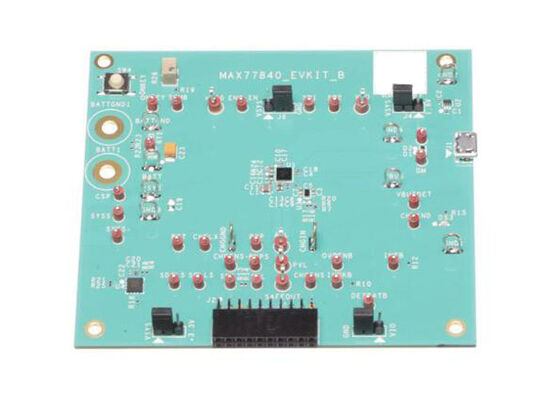 MAX77840EVKIT Eingebettete Lösungen MAX77840 3.15A Schaltmodus-Ladegerät-Bewertungsgremium