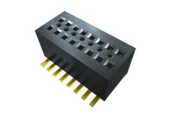 CLE-110-01-G-DV-A-K-TR 20 Position 0,80 mm Pitch Tiger Beam Socket Strip