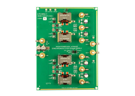 DC2190A-A Eingebettete Lösungen 2-phasige synchrone Step-Down DC/DC-Steuerung Evaluation Board