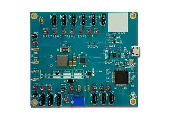 MAX77960EVKIT-06 Eingebettete Lösungen Bewertung Kit für MAX77960 USB Typ-C Buck-Boost-Ladegerät