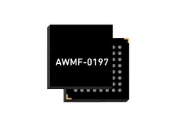 AWMF-0197 Modul für drahtlose Kommunikation von 17,7 GHz bis 21,2 GHz K-Band Quad 4x2 Rx Beamformer IC mit 1,2 V Betrieb