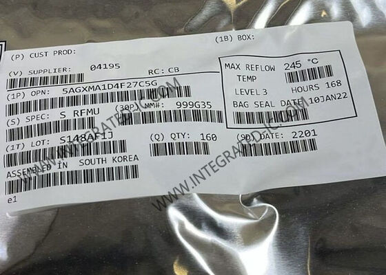 5AGXMA1D4F27C5G Arria V GX FPGA IC mit 75000 LE, 6,5536 Gb/s Datenrate und 336 I/O