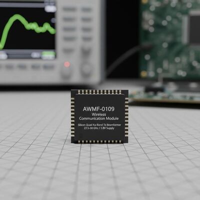 AWMF-0109 Modul für drahtlose Kommunikation Hochintegrierter Quad-Ka-Band-Tx-Siliziumstrahlformator mit 27,5 bis 30 GHz-Betrieb und 1,8 V-Versorgung im QFN-48-Paket