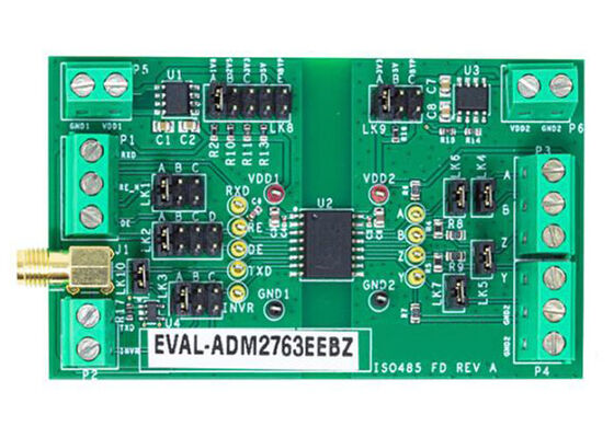 EVAL-ADM2763EEBZ Eingebettete Lösungen ADM2763E Full Duplex RS-485 Transceiver Evaluation Board