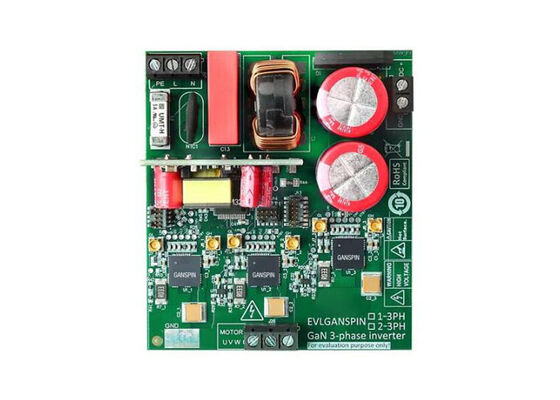 EVLGANSPIN1-3PH Eingebettete Lösungen GANSPIN611 STM32G431RB Referenzplan für die Motorsteuerung