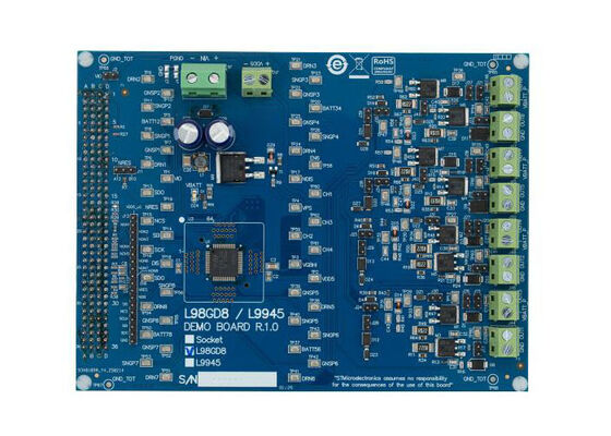 EVL-L98GD8 Embedded Solutions L98GD8 High-Side/Low-Side konfigurierbares Evaluierungsbrett für Vorfahrer