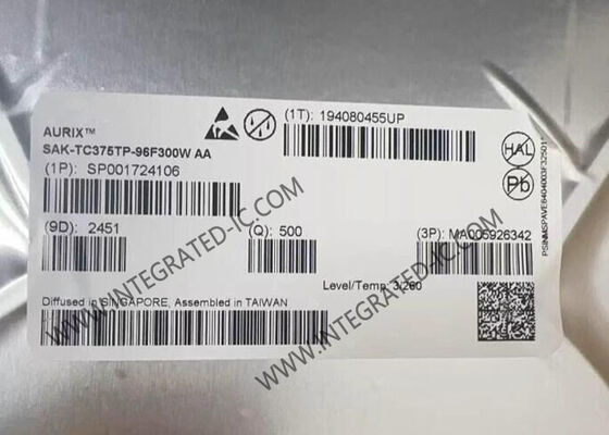 SAK-TC375TP-96F300W AA 32-Bit Tri-Core FLASH Mikrocontroller MCU mit 300 MHz Geschwindigkeit 6MB FLASH und 1,1MB SRAM