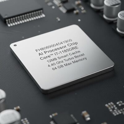 FH8069004541900 KI-Prozessor Chip CoreTM i7-1185GRE mit 12 MB Smart Cache 4,40 GHz Turbo Boost und 64 GB Max-Speicher