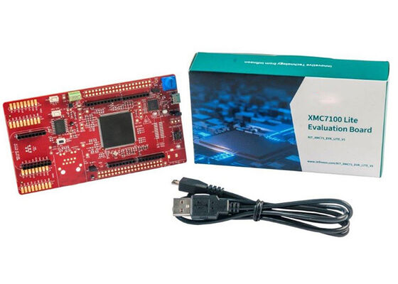 KIT-XMC71-EVK-LITE-V1 Embedded Solutions XMC7000 ARM Cortex-M0+ MCU 32-Bit Embedded Evaluation Board
