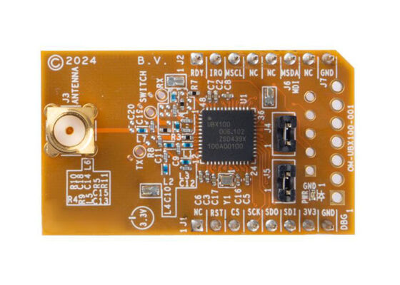 OM-UBX100-001 Embedded Solutions Breakout Board für UBX100 Sub-GHz RF Transceiver