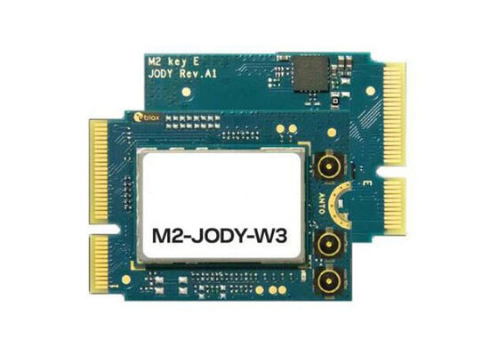 M2-JODY-W377-01C Modul für drahtlose Kommunikation M.2 Typ 2230 Schlüssel-E-Karte mit Wi-Fi6 und BT 5.3 UART