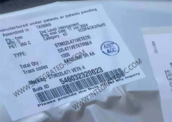 STM32L471VET6 80MHz 32-Bit ARM Cortex-M4 Mikrocontroller MCU im LQFP100-Gehäuse