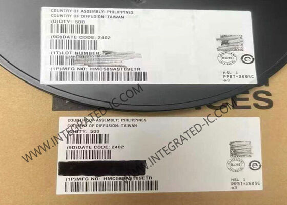 HMC589AST89E Integrierter Schaltkreislauf Chip InGaP HBT MMIC Verstärker mit 21 dB Verstärkung und DC bis 4 GHz Frequenzbereich