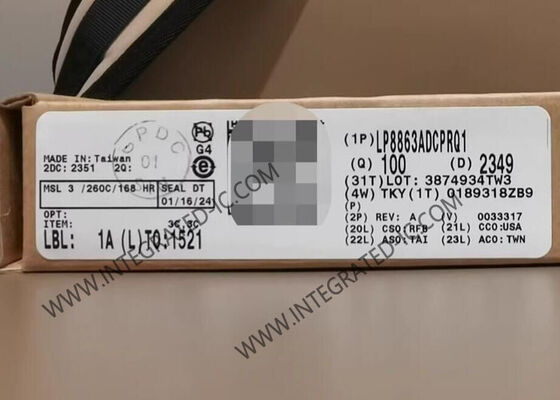 LP8863ADCPRQ1 Integrierter Schaltkreis Chip Automotive Grade LED-Treiber mit sechs 150-mA-Kanälen und 3V bis 48V Versorgungsspannung