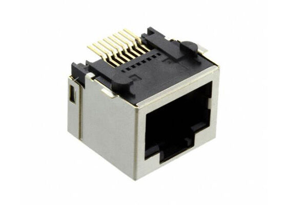 634008149821 abgeschirmter RJ45-Anschluss mit Gold-Kontakt-Abschluss und Oberflächenbefestigung