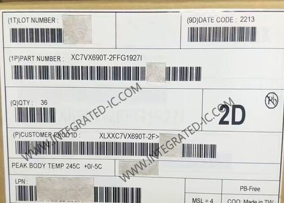 XC7VX690T-2FFG1927I Virtex-7 FPGA 640MHz Feldprogrammierbares Tor Array FCBGA-1927