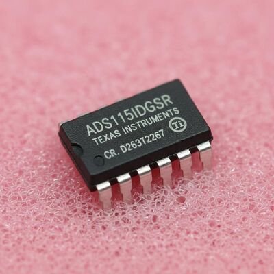 ADS1115IDGSR 16Bit Delta Sigma ADC mit 860SPS Probenahmerate und I2C-Schnittstelle Analog-Digital-Wandler
