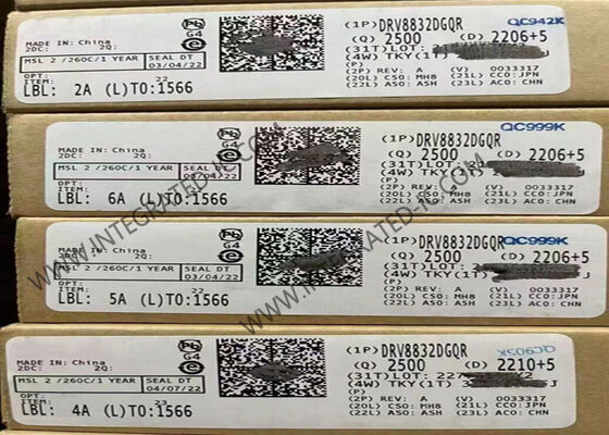 DRV8832DGQR Integrierter Schaltkreis Chip 1A Ausgangsstrom H-Brücken-Motortreiber mit 2,75V bis 6,8V Betriebsspannung