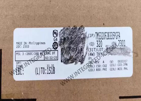 TMS320F28335PGFA Mikrocontroller MCU C2000™ 32-Bit MCU mit 150 MHz Geschwindigkeit, 512 KB Flash und 88 I/O für Echtzeitsteuerung