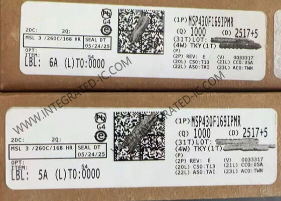 MSP430F169IPMR Mikrocontroller MCU Ultralow Power 16-Bit 8MHz mit 60 kB Programmspeicher