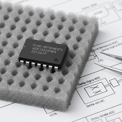 ADS1232IPWR 24-Bit 2-Kanal Delta-Sigma ADC Integrierter Schaltkreis Chip für Brückensensoren